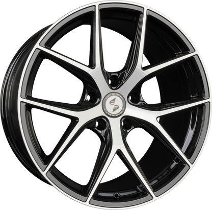 Etabeta Gri-N-K black shiny full polished Alufelge 10x20 Zoll ET38.1 LK 5x130 ML66.5 – Bild 4