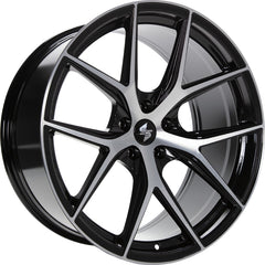 Etabeta Gri-N-SK black shiny full polished Alufelge 10x20 Zoll ET17.1 LK 5x112 ML66.55