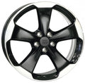 WSP Laceno Golf GTI glossy black polished Alufelge 7.5x19 Zoll ET51 LK 5x112 ML57.1