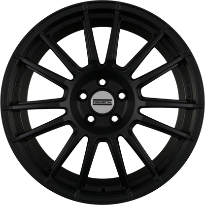 Fondmetal 9RR Matt Black Alufelge 7x17 Zoll ET40 LK 4x108 ML63.4