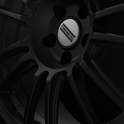 Fondmetal 9RR Matt Black Alufelge 7x17 Zoll ET40 LK 4x108 ML63.4 – Bild 3