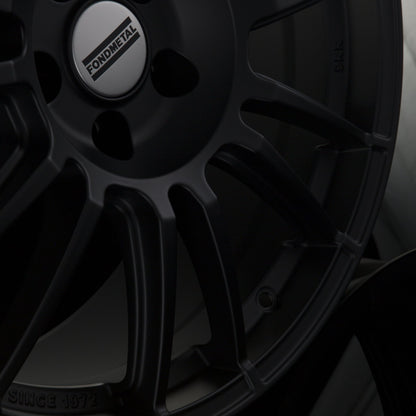 Fondmetal 9RR Matt Black Alufelge 7x17 Zoll ET40 LK 4x108 ML63.4 – Bild 5
