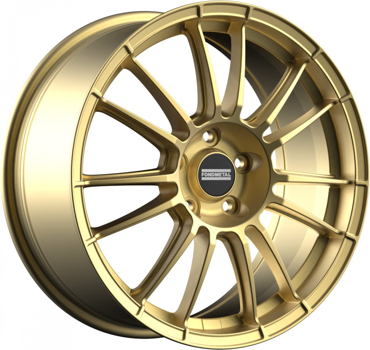 Fondmetal 9RR glossy gold Alufelge 7x17 Zoll ET42 LK 5x112 ML75