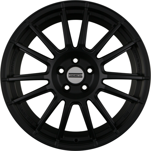 Fondmetal 9RR Matt Black Alufelge 8.5x20 Zoll ET42 LK 5x112 ML75