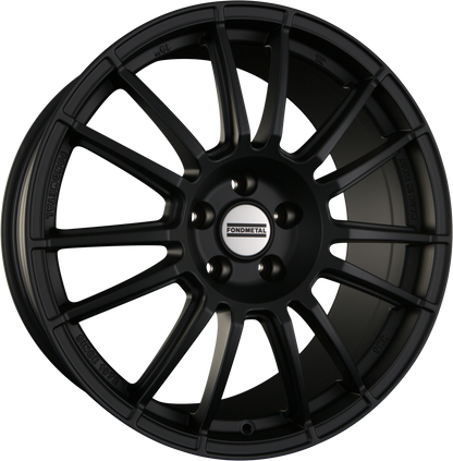 Fondmetal 9RR Matt Black Alufelge 8.5x20 Zoll ET51 LK 5x130 ML71.6 – Bild 2