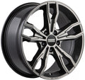 Fondmetal Alke glossy titanium Alufelge 9x19 Zoll ET42 LK 5x120 ML72.5