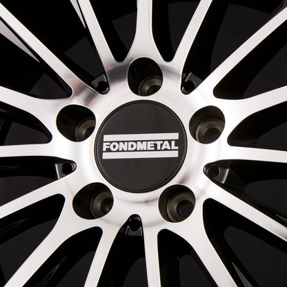Fondmetal Aidon Glossy Black Machined Alufelge 8x19 Zoll ET38 LK 5x112 ML66.6 – Bild 5