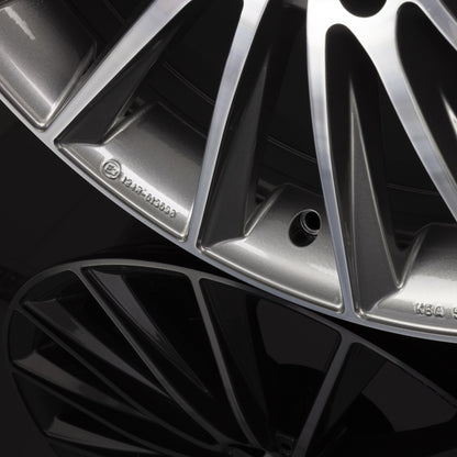 Fondmetal Aidon Glossy Titanium Machined Alufelge 8.5x20 Zoll ET40 LK 5x112 ML66.6 – Bild 5