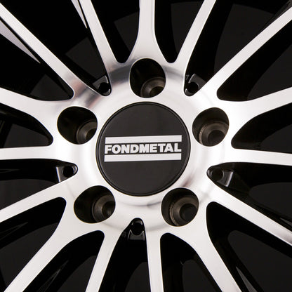 Fondmetal Aidon Glossy Black Machined Alufelge 9x19 Zoll ET20 LK 5x112 ML66.6 – Bild 5