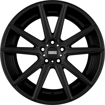 Fondmetal STC-10 Concave Matt Black Alufelge 11x22 Zoll ET40 LK 5x127 ML71.6