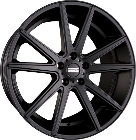 Fondmetal STC-10 Concave Matt Black Alufelge 11x22 Zoll ET40 LK 5x127 ML71.6 – Bild 2