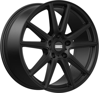 Fondmetal STC-10 matt black Alufelge 11x22 Zoll ET45 LK 5x112 ML75