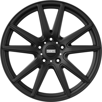 Fondmetal STC-10 matt black Alufelge 9x22 Zoll ET38 LK 5x114.3 ML75 – Bild 2