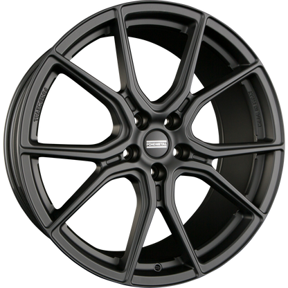 Fondmetal STC-45 Matt Black Alufelge 10.5x20 Zoll ET35 LK 5x120 ML67.1 – Bild 2