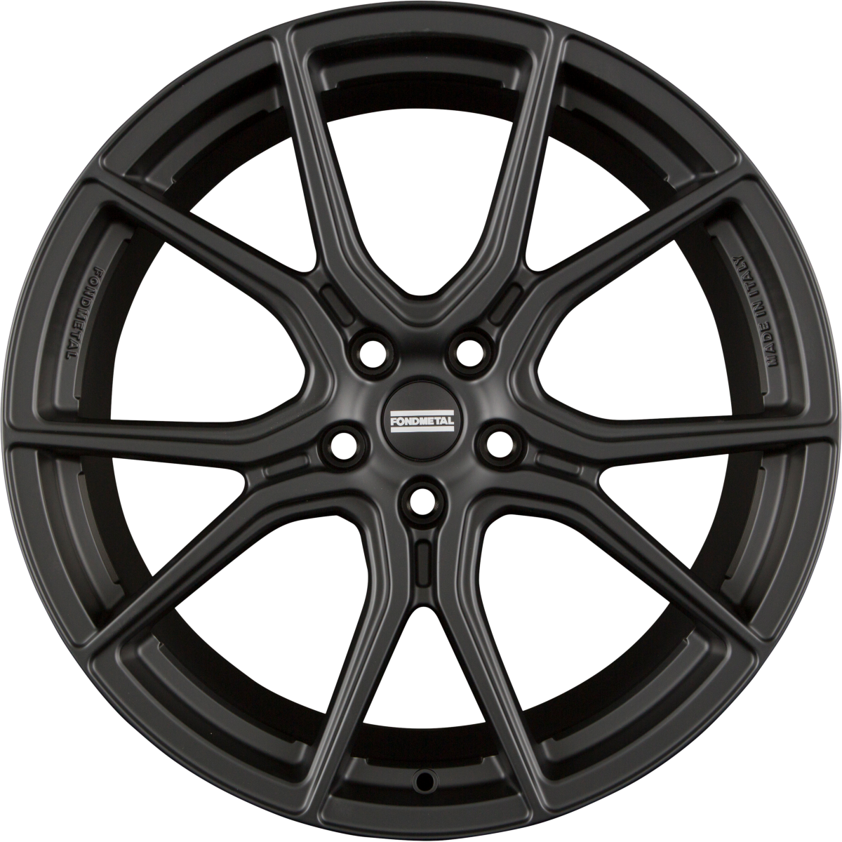 Fondmetal STC-45 Matt Black Alufelge 9x20 Zoll ET23 LK 5x120 ML67.1