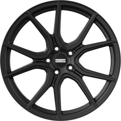 Fondmetal STC-45 matt black Alufelge 9x20 Zoll ET35 LK 5x114.3 ML75 – Bild 2