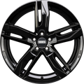 Fondmetal Hexis Glossy Black Alufelge 8x18 Zoll ET29 LK 5x112 ML66.6