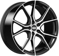 Fondmetal STC-45 glossy black machined Alufelge 9x20 Zoll ET35 LK 5x112 ML75