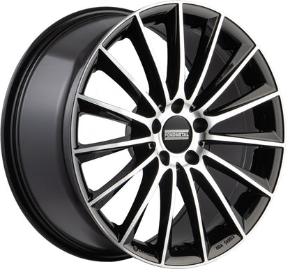 Fondmetal Aidon glossy black machined Alufelge 9x19 Zoll ET20 LK 5x112 ML66.5
