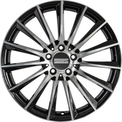 Fondmetal Aidon glossy black machined Alufelge 9x19 Zoll ET20 LK 5x112 ML66.5 – Bild 2