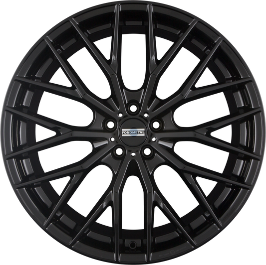 Fondmetal Makhai Glossy Black Alufelge 9x20 Zoll ET33 LK 5x112 ML66.6