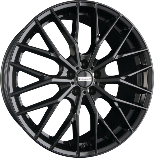 Fondmetal Makhai Glossy Black Alufelge 9x20 Zoll ET33 LK 5x112 ML66.6 – Bild 2