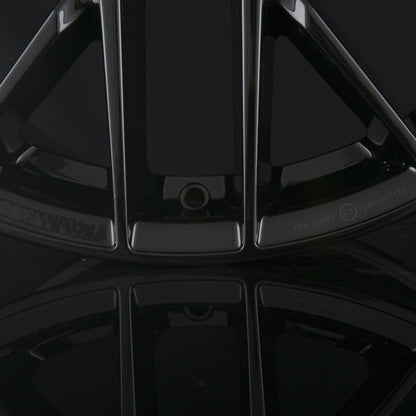 Fondmetal Makhai Glossy Black Alufelge 8.5x19 Zoll ET40 LK 5x114.3 ML64.1 – Bild 3