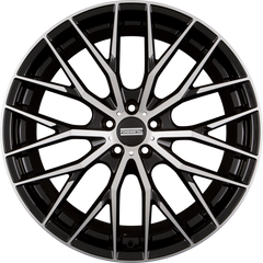 Fondmetal Makhai Glossy Black Machined Alufelge 8.5x19 Zoll ET25 LK 5x112 ML66.6