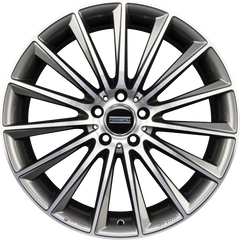 Fondmetal Aidon Glossy Titanium Machined Alufelge 8.5x20 Zoll ET40 LK 5x112 ML66.6