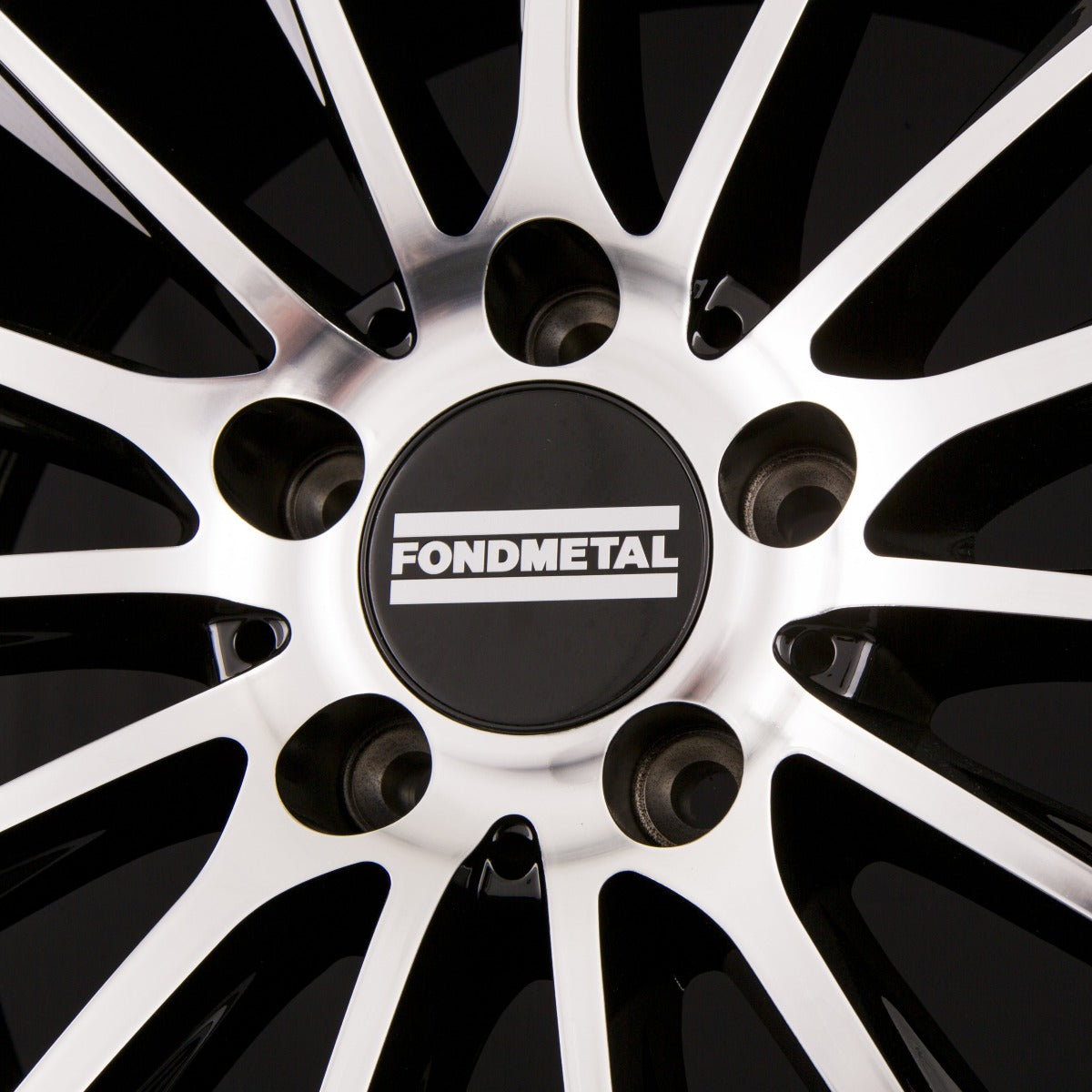 Fondmetal Aidon Glossy Black Machined Alufelge 8x19 Zoll ET48 LK 5x112 ML66.6 – Bild 5