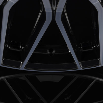 Fondmetal Cratos Glossy Black Machined Alufelge 11.5x22 Zoll ET37 LK 5x120 ML74.1 – Bild 4