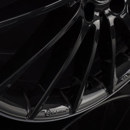 Fondmetal Aidon Glossy Black Machined Lip Alufelge 9.5x20 Zoll ET41 LK 5x112 ML66.6 – Bild 5