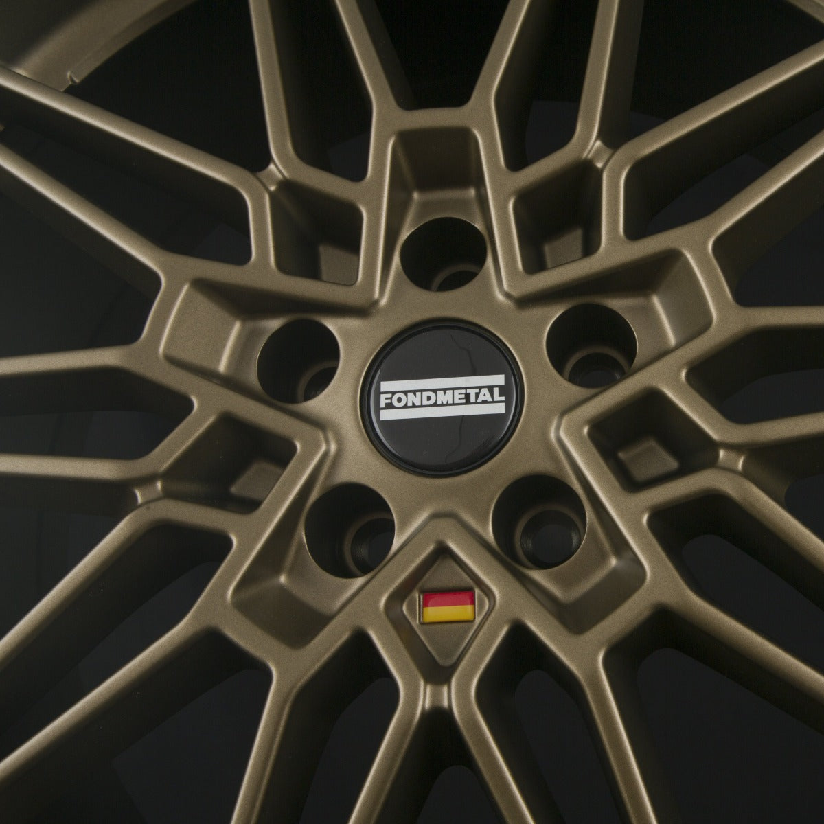 Fondmetal Thoe Matt Braun Alufelge 9x20 Zoll ET41 LK 5x112 ML66.6 – Bild 4