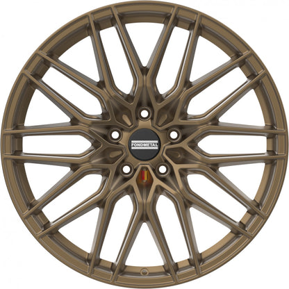 Fondmetal Cratos bronze matt Alufelge 10x22 Zoll ET50 LK 5x112 ML66.5 – Bild 2