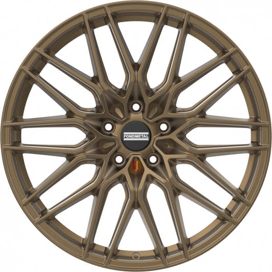 Fondmetal Cratos bronze matt Alufelge 9.5x21 Zoll ET60 LK 5x130 ML71.6 – Bild 2