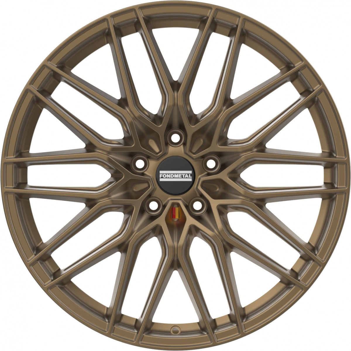 Fondmetal Cratos bronze matt Alufelge 9.5x21 Zoll ET60 LK 5x130 ML71.6 – Bild 2
