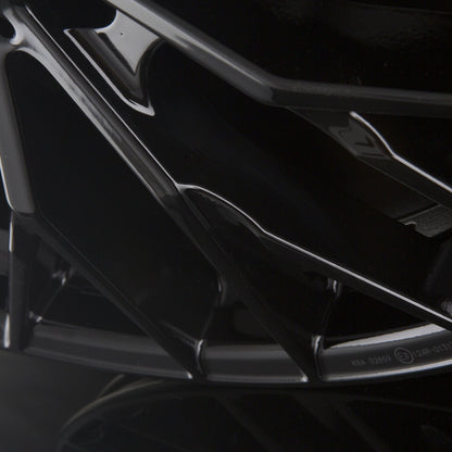 Fondmetal Makhai Glossy Black Alufelge 9x21 Zoll ET40 LK 5x114.3 ML67.1 – Bild 5