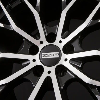 Fondmetal Makhai Glossy Black Machined Alufelge 9x21 Zoll ET44 LK 5x108 ML63.4 – Bild 4