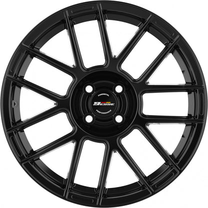 Fondmetal 9ESSE glossy black Alufelge 7x17 Zoll ET35 LK 4x98 ML58.1 – Bild 2