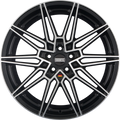 Fondmetal Thoe Glossy Black Machined Alufelge 8x20 Zoll ET40 LK 5x114.3 ML66.1