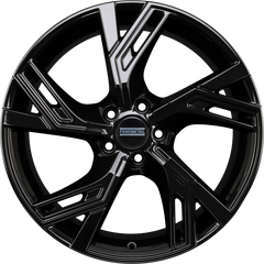 Fondmetal Atena Glossy Black Alufelge 8x18 Zoll ET39 LK 5x112 ML66.6