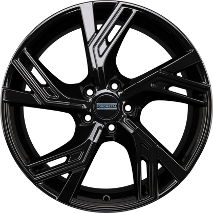 Fondmetal Atena Glossy Black Alufelge 8x18 Zoll ET39 LK 5x112 ML66.6