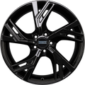 Fondmetal Atena Glossy Black Alufelge 8.5x20 Zoll ET39 LK 5x112 ML66.6