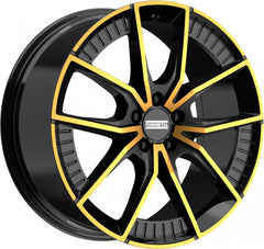 Fondmetal Elatha glossy black bronze machined Alufelge 8.5x21 Zoll ET40 LK 5x112 ML66.5