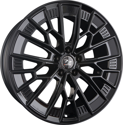 Fondmetal 1972 Glossy Black Alufelge 9x20 Zoll ET29 LK 5x110 ML65.1 – Bild 2
