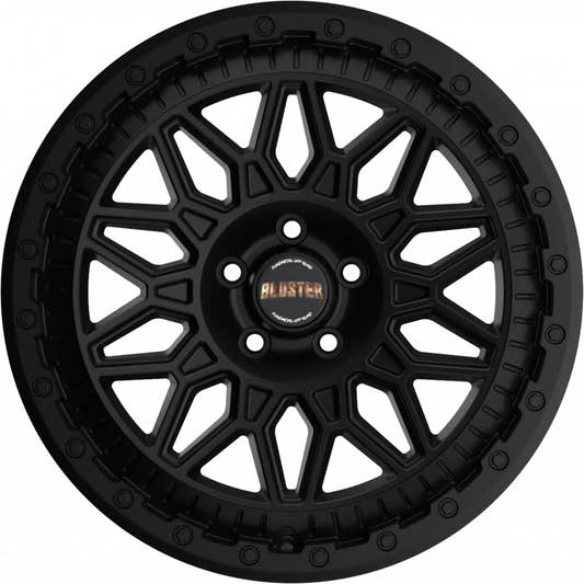 Fondmetal Bluster matt black Alufelge 8.5x17 Zoll ET50 LK 6x139.7 ML93 – Bild 2