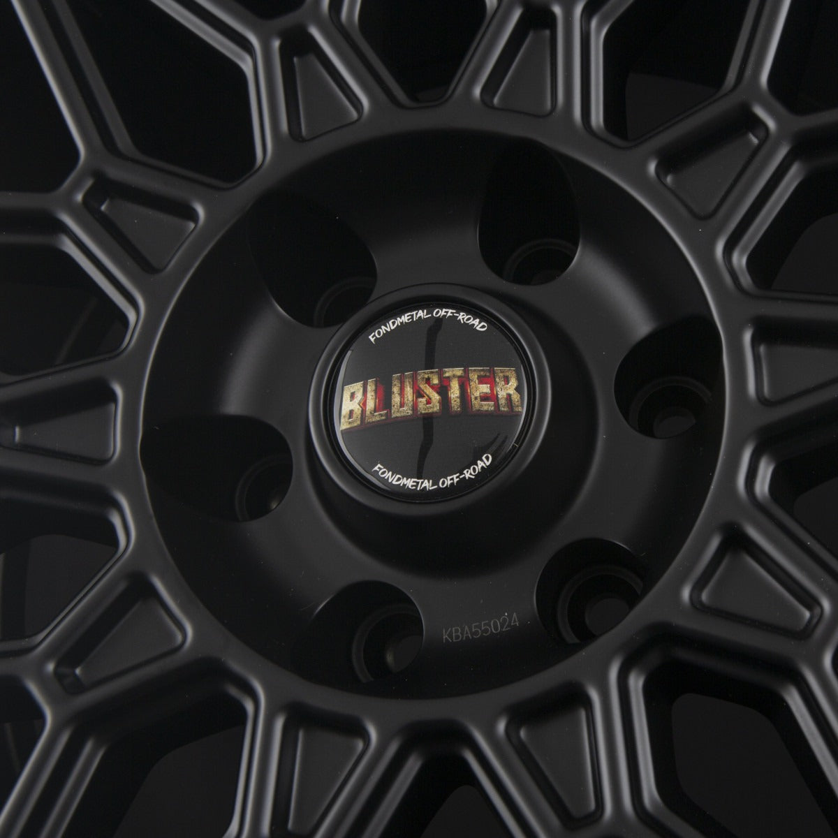 Fondmetal Bluster Matt Black Machined Lip Alufelge 8.5x17 Zoll ET25 LK 6x139.7 ML106.1 – Bild 3