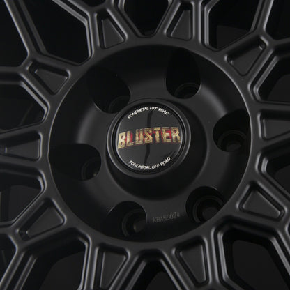 Fondmetal Bluster Matt Black Machined Lip Alufelge 8.5x17 Zoll ET25 LK 6x139.7 ML106.1 – Bild 3