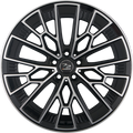 Fondmetal 1972 Glossy Black Machined Alufelge 9x20 Zoll ET34 LK 5x114.3 ML75