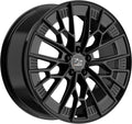 Fondmetal 1972 glossy black Alufelge 10.5x20 Zoll ET23 LK 5x120 ML72.5